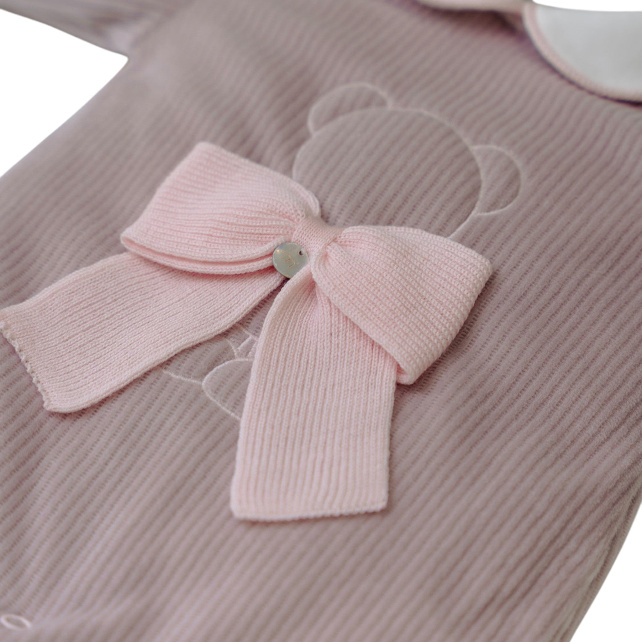 Tutina Neonata Ciniglia 100% Rosa IN5914/R
