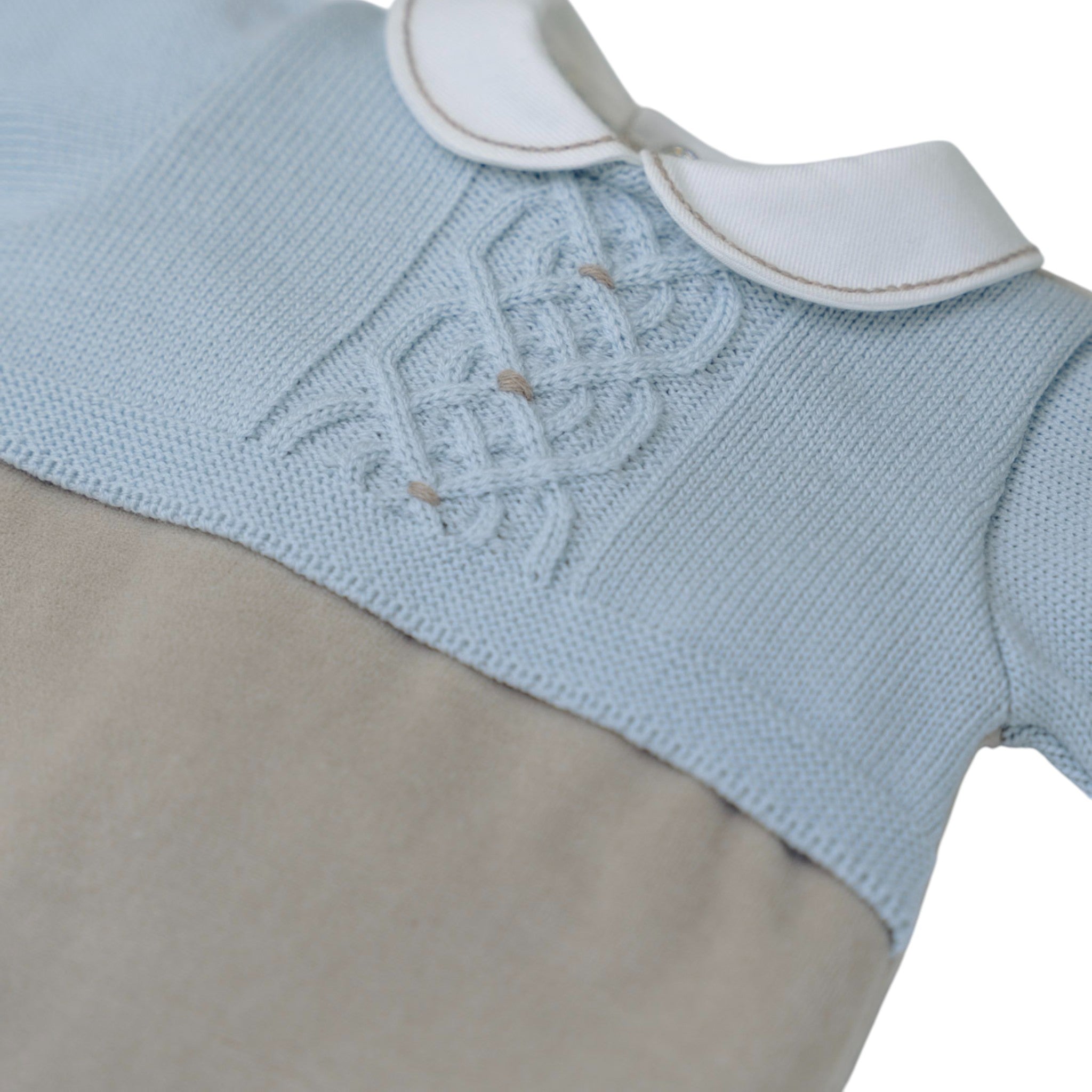 Tutina Neonato Lana Vergine 100% Cielo IN5814