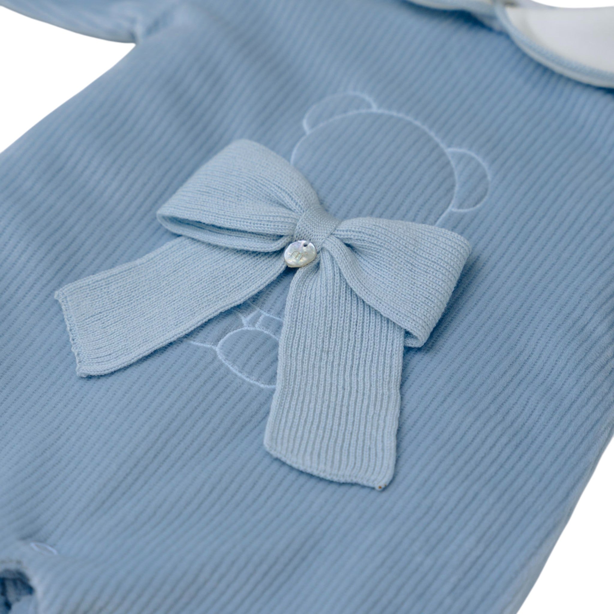 Tutina Neonato Ciniglia 100% Cielo IN5914/C
