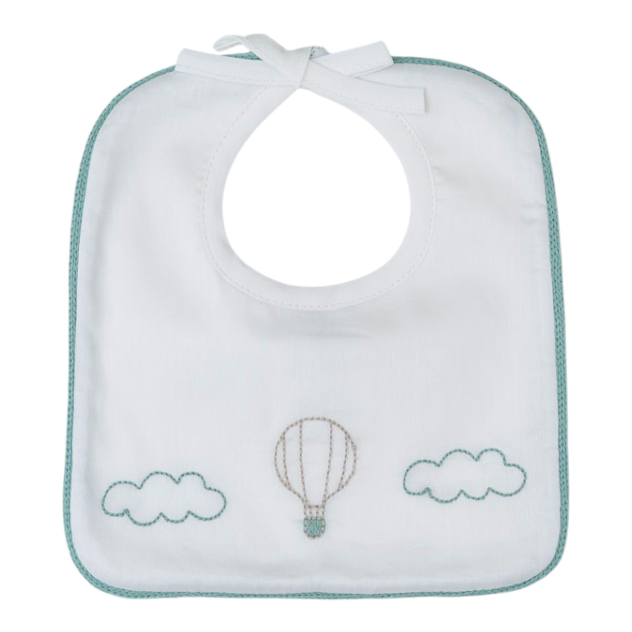 Bavetta Neonato Cotone 100% Vaniglia Mongolfiera IN57BAV/V