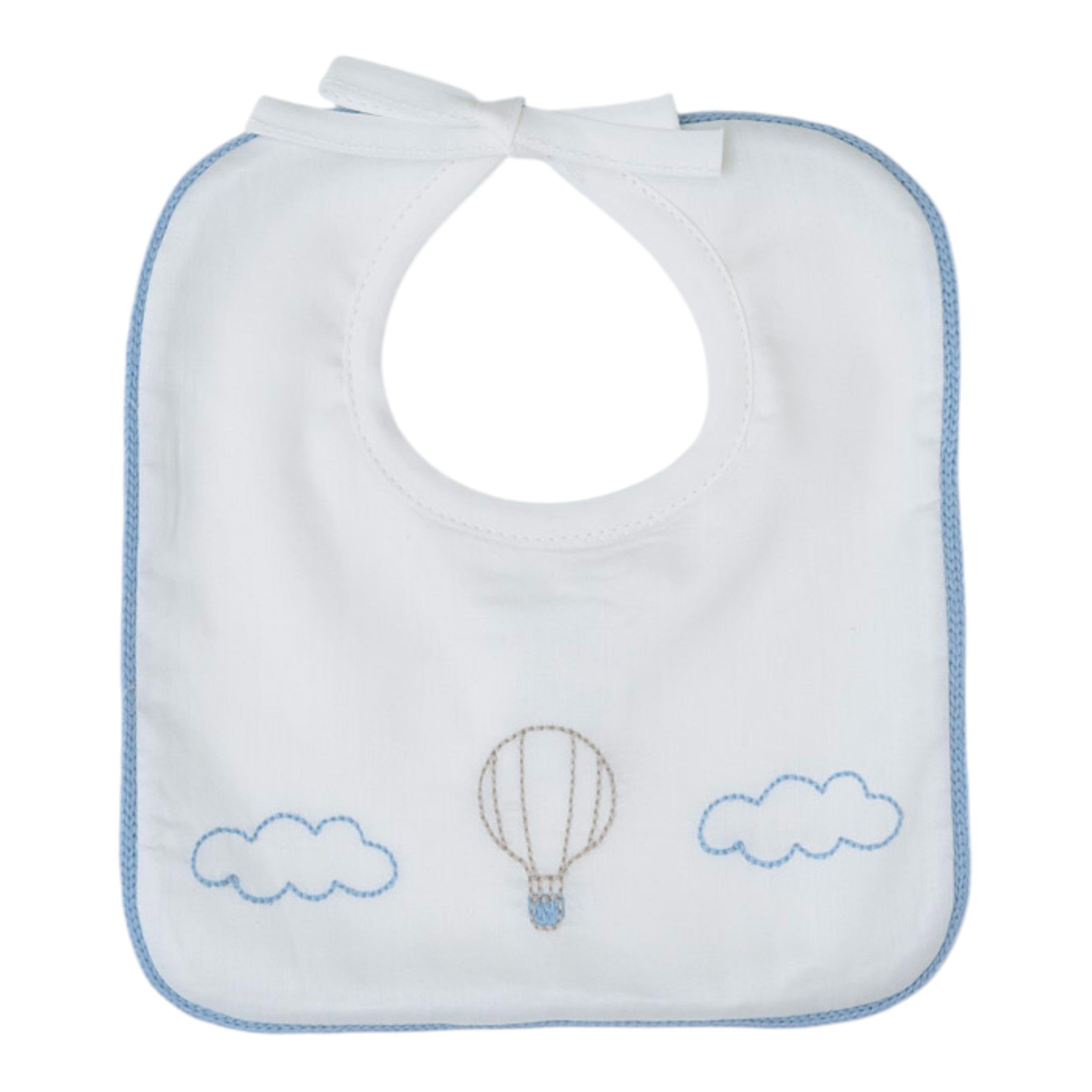 Bavetta Neonato Cotone 100% Vaniglia Mongolfiera IN57BAV/C