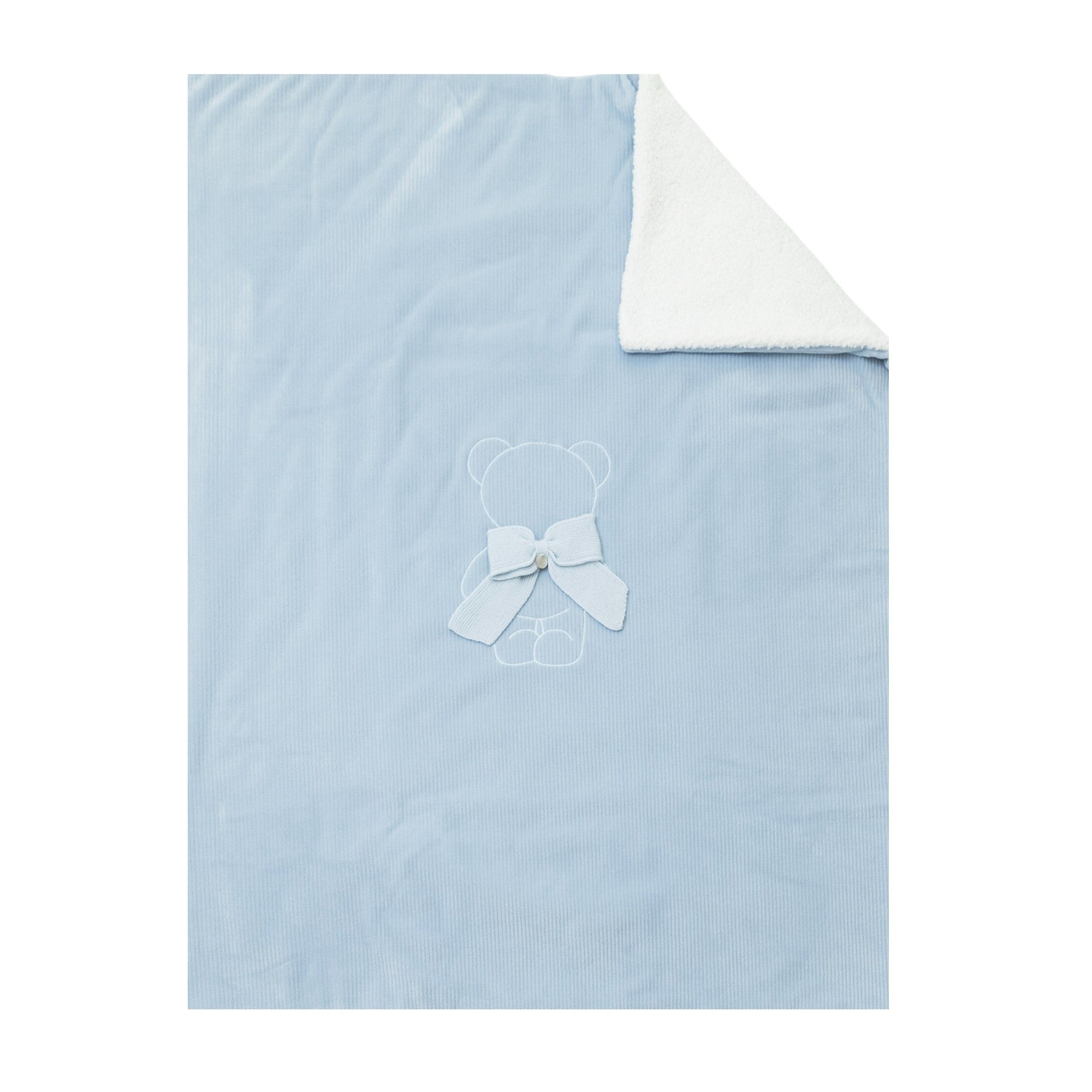 Coperta Imbottita Neonato Cotone 100% Cielo IN5981/C