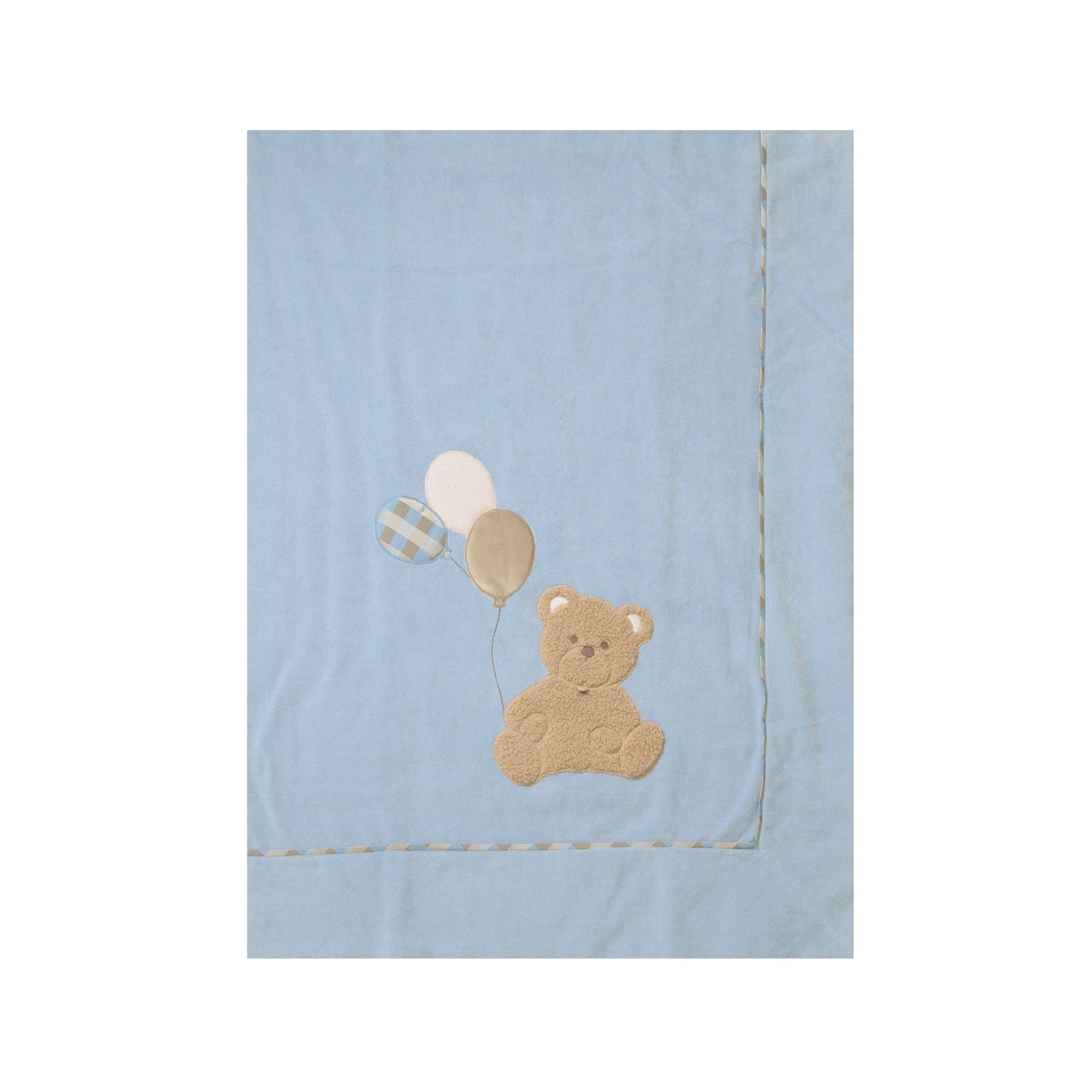 Copertina Neonato Ciniglia 100% Cielo Tabacco IN7081/C