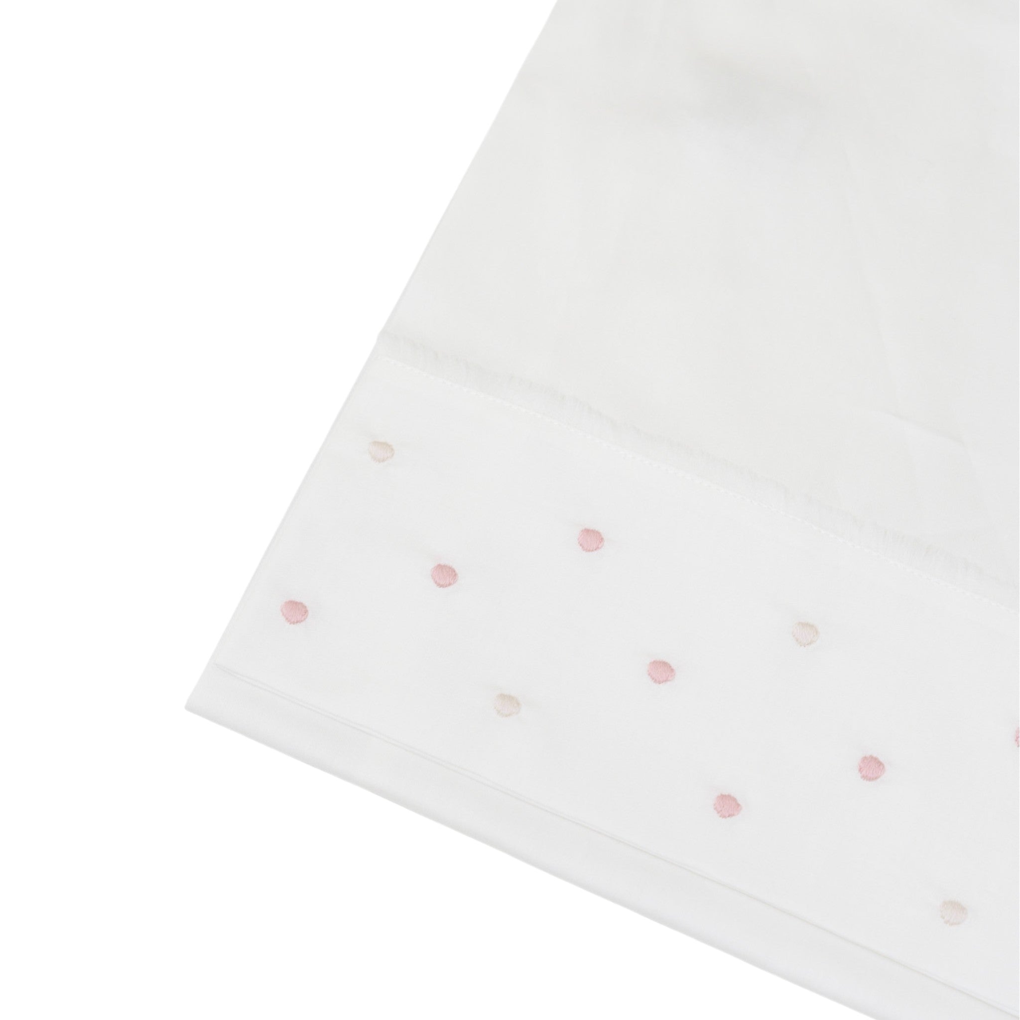 Lenzuolino Neonata Cotone 100% Set 3 Pezzi Vaniglia Rosa IN23LE/R