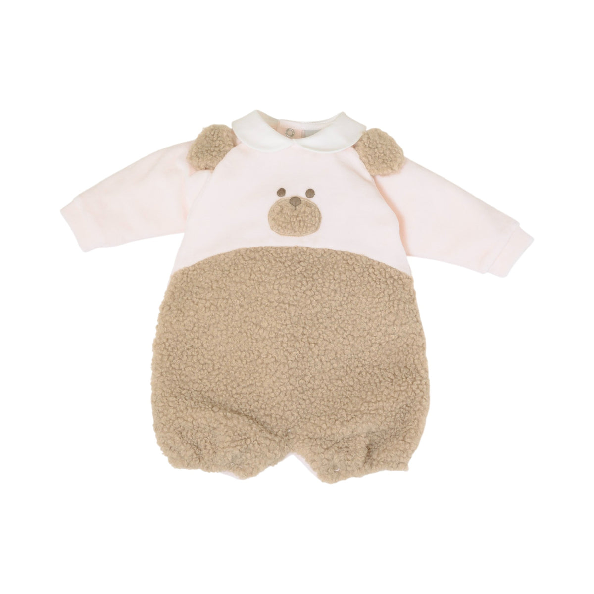 Tutina Neonata Ciniglia Rosa Orsetto Palloncini IN7023/R NANÙ BABY