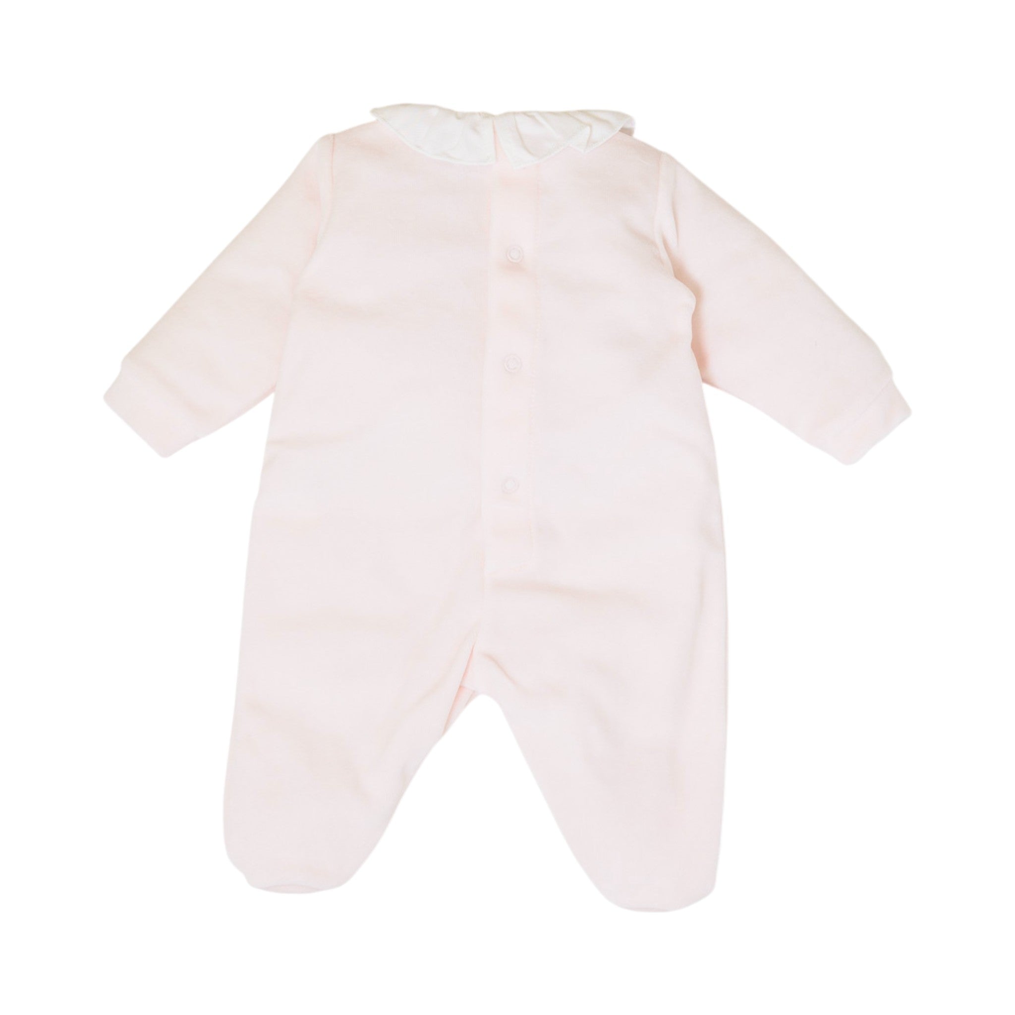 Tutina Neonata Lana Vergine 100% Rosa Marsala IN2414/R