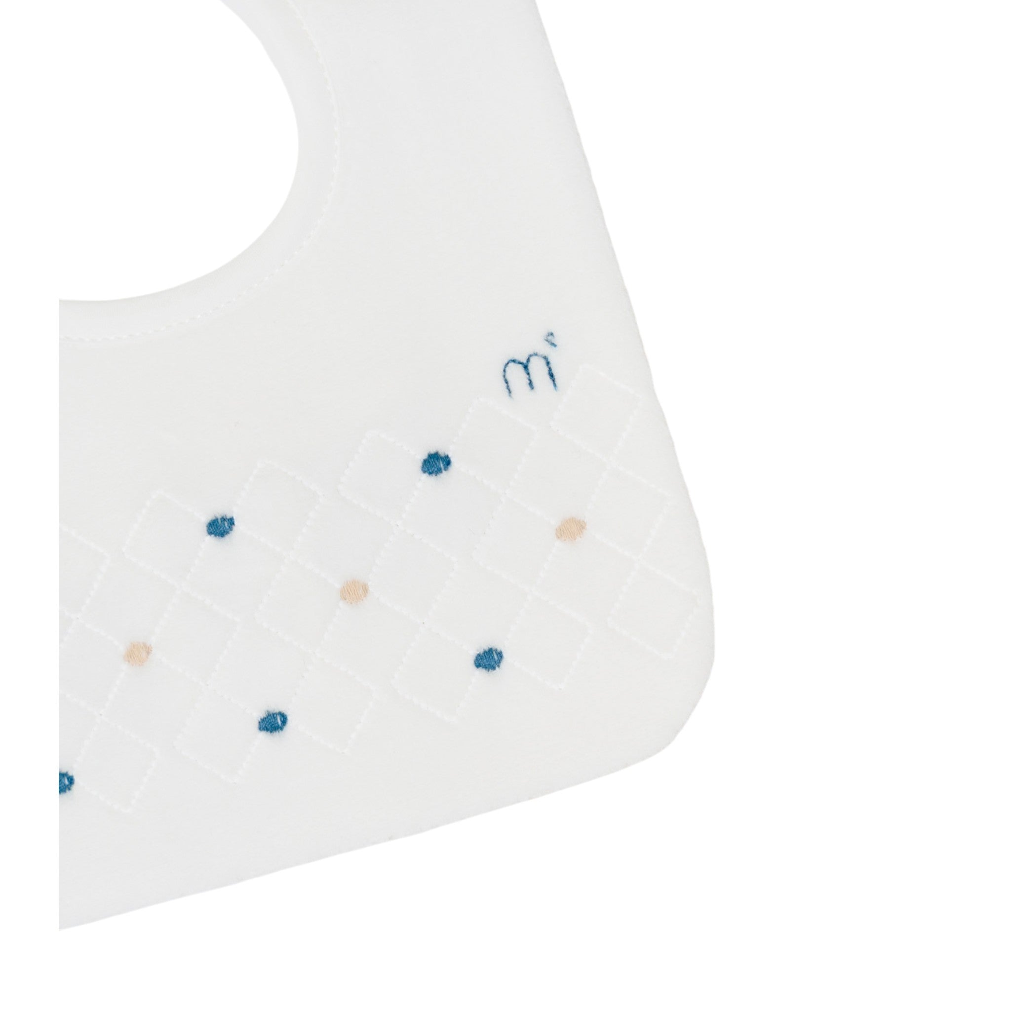 Bavetta Neonato Cotone 100% Vaniglia IN71BAV/Z