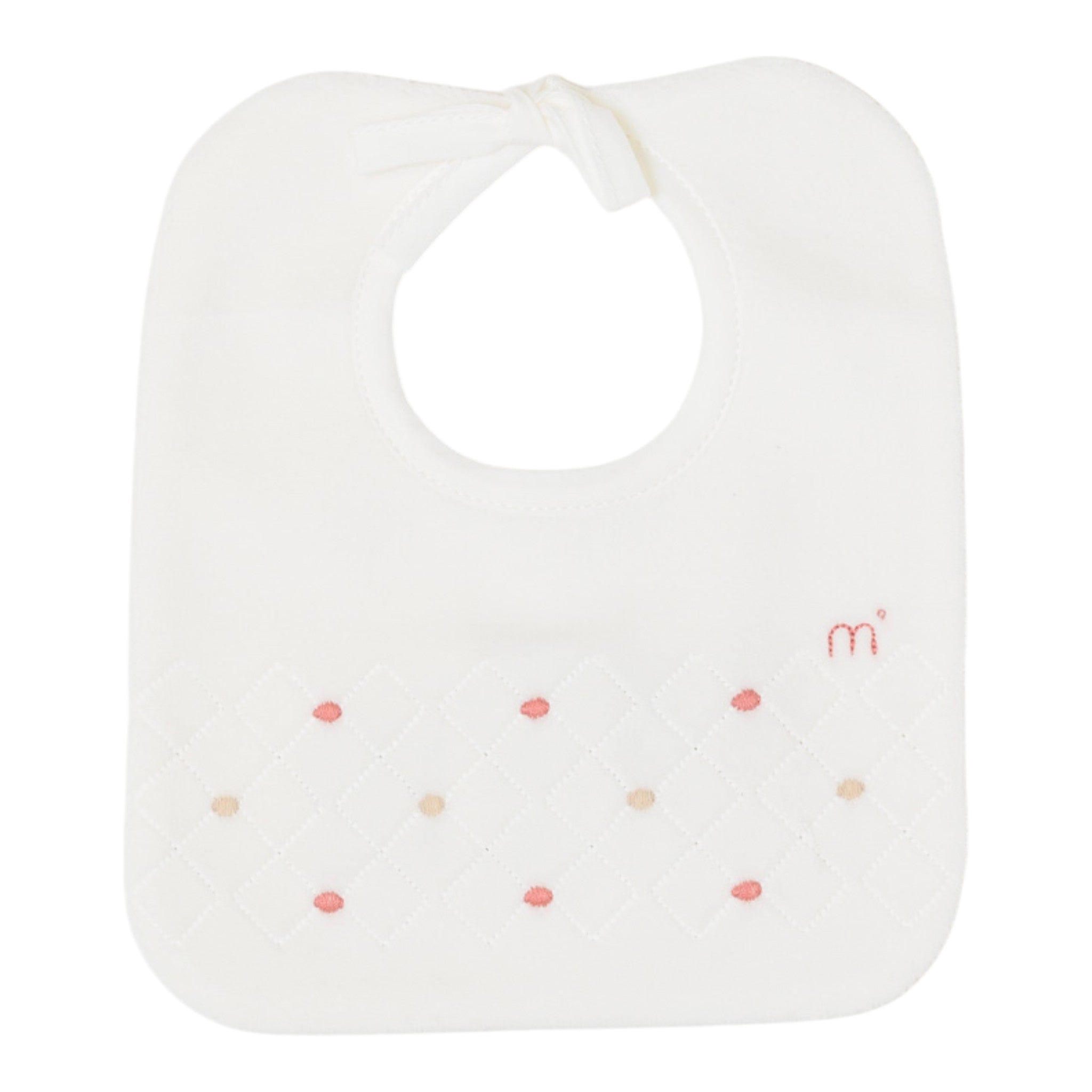 Bavetta Neonata Cotone 100% Vaniglia IN71BAV/R