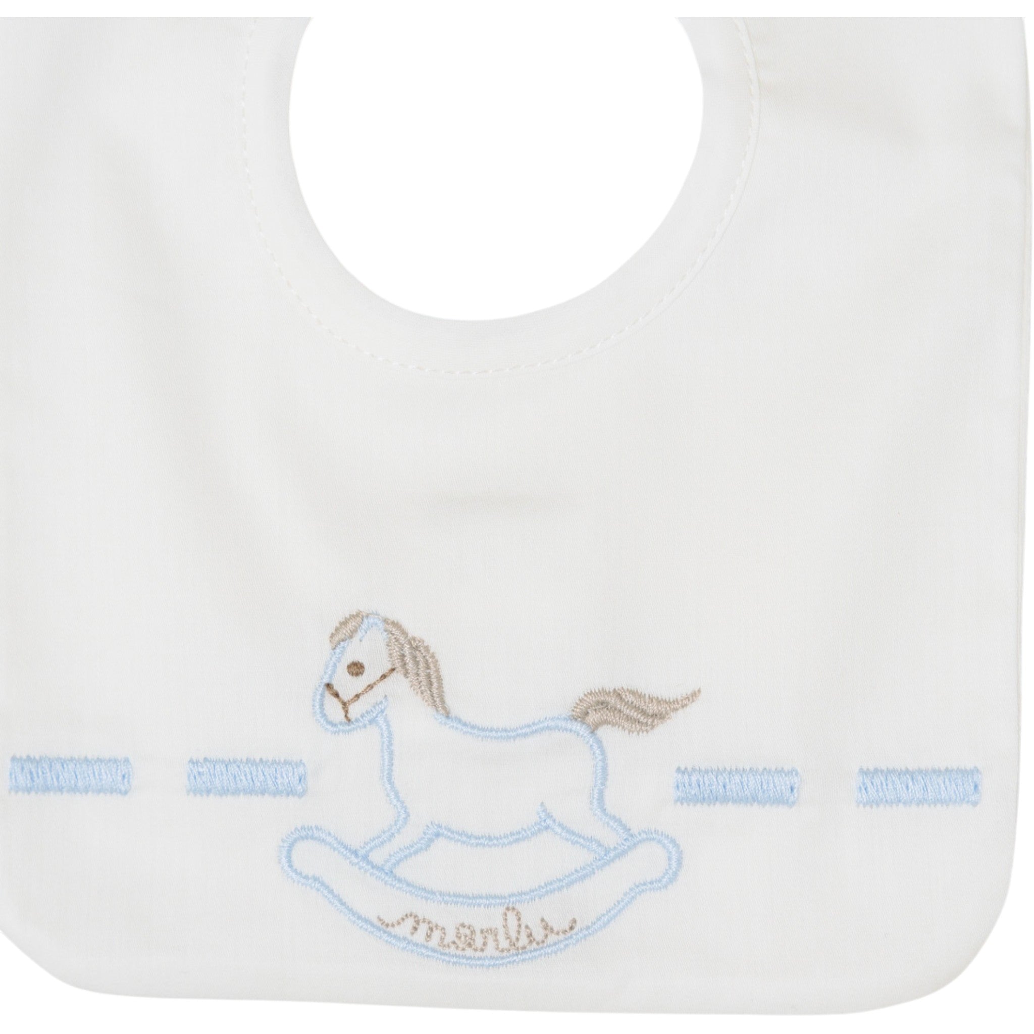 Bavetta Neonato Cotone 100% Vaniglia IN68BAV/C