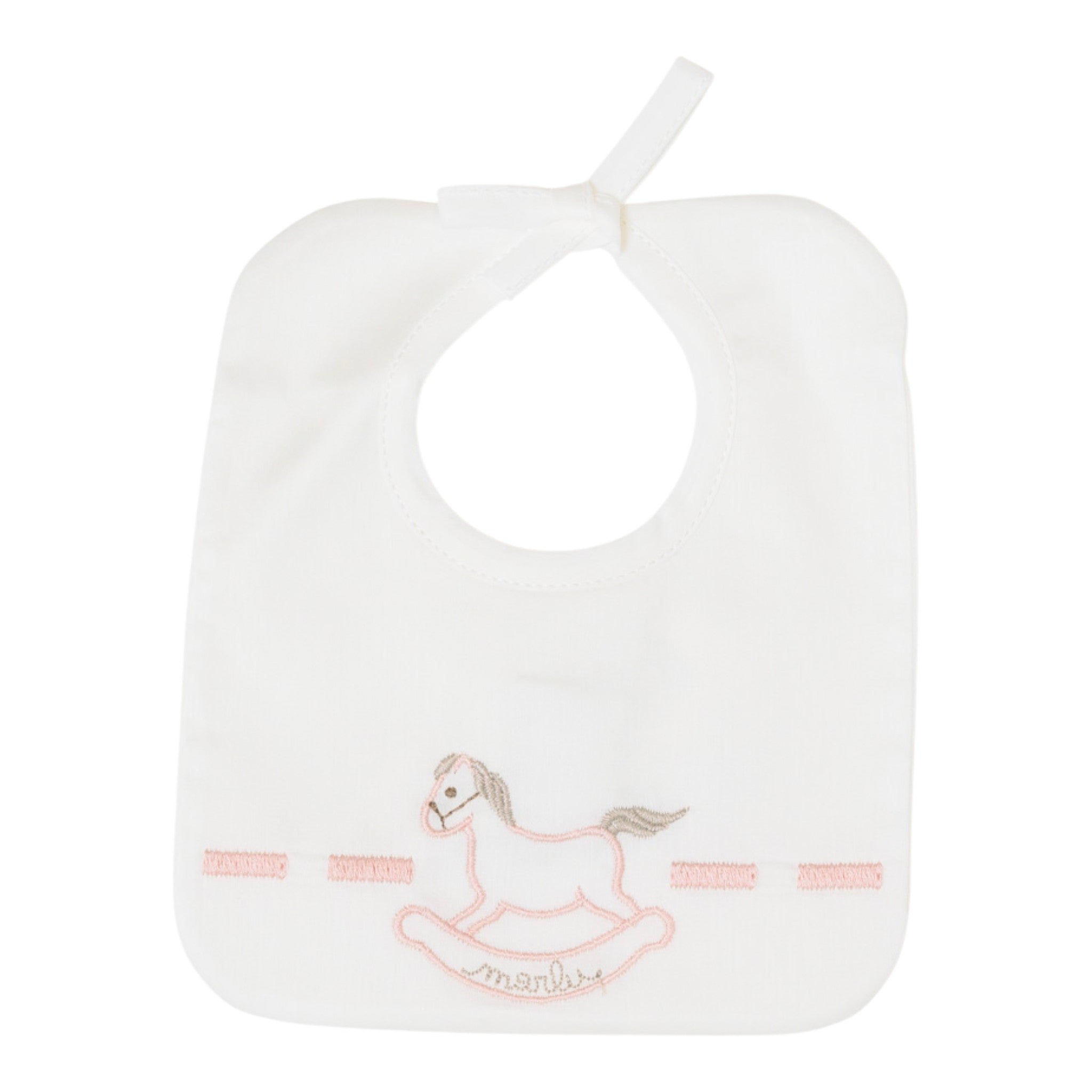 Bavetta Neonata Cotone 100% Vaniglia IN68BAV/R
