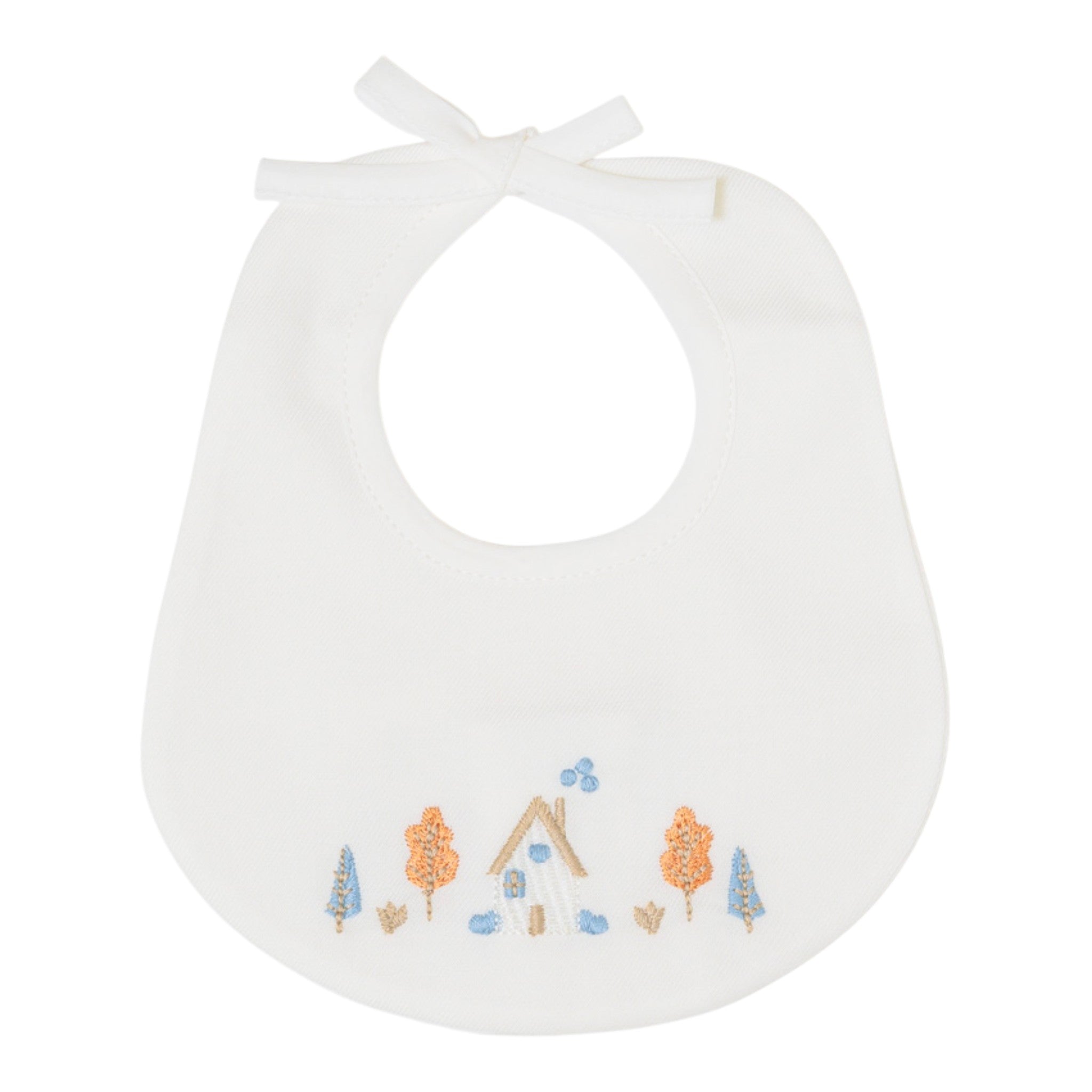 Bavetta Neonato Cotone 100% Vaniglia Tortora IN51BAV/C