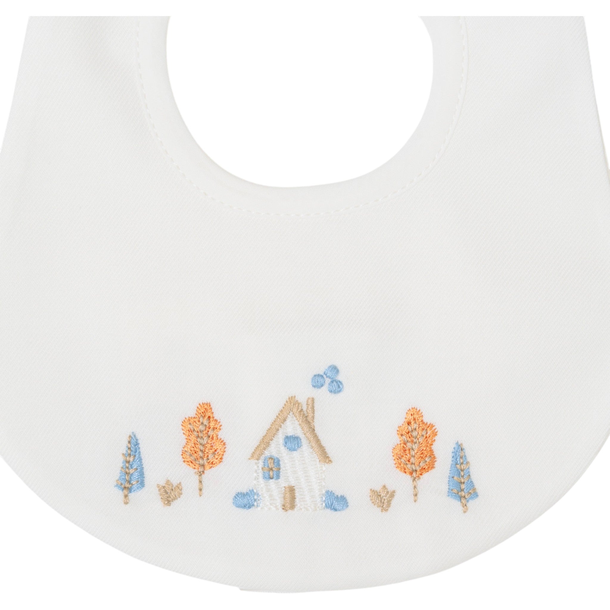 Bavetta Neonato Cotone 100% Vaniglia Tortora IN51BAV/C