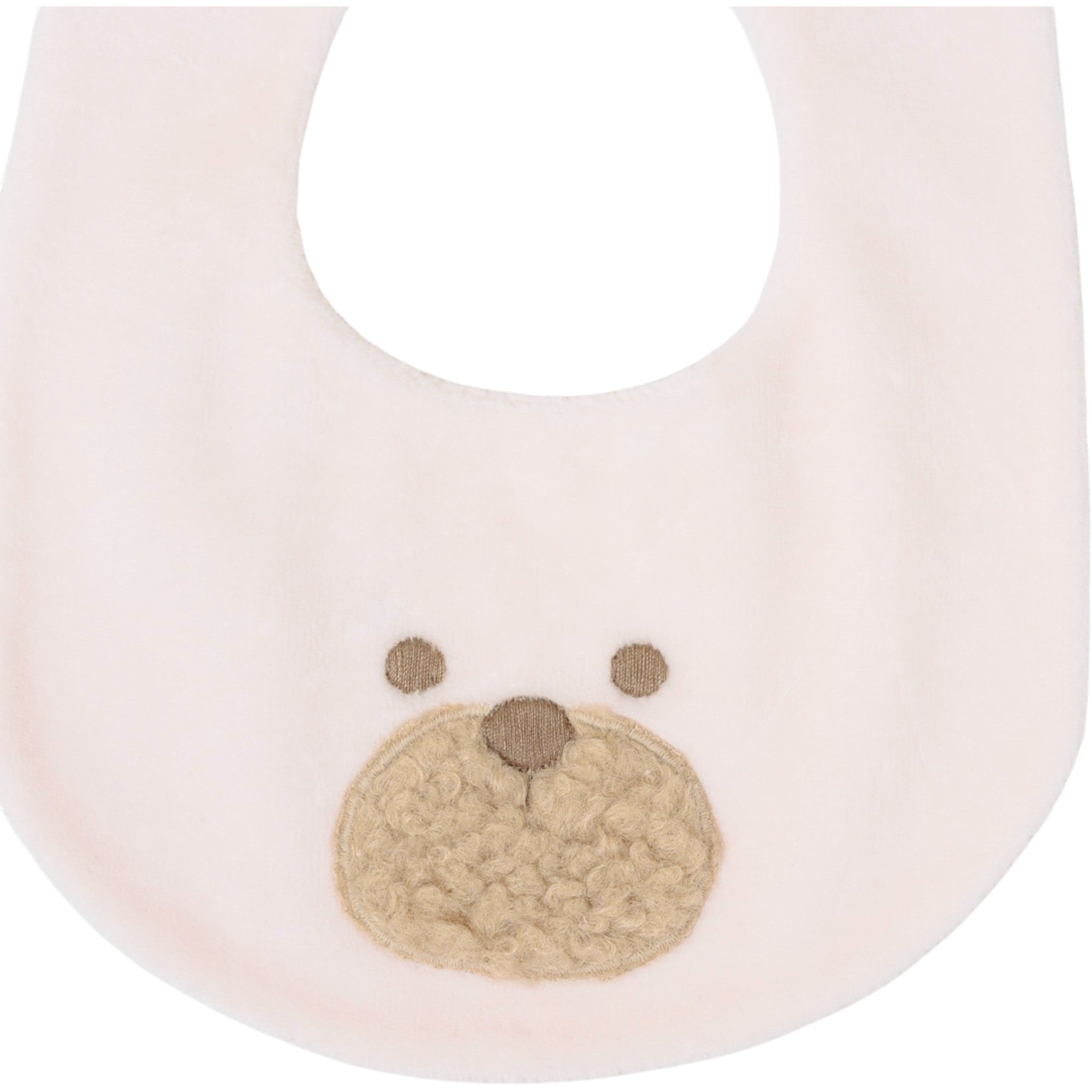 Bavetta Neonata Ciniglia 100% Rosa IN70BAV/R