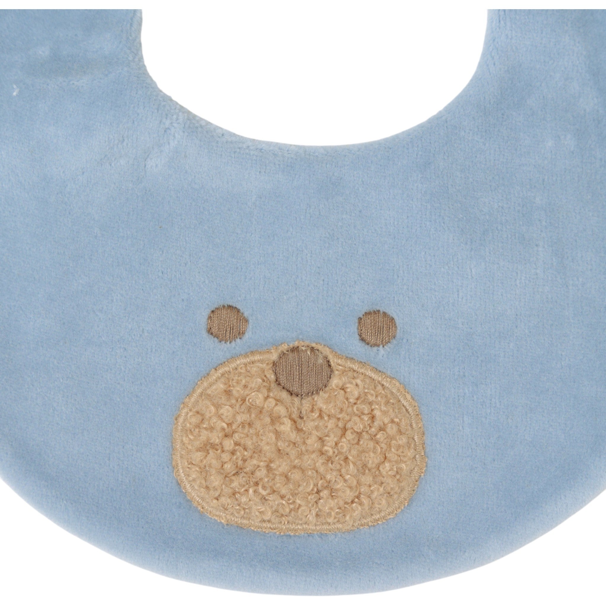 Bavetta Neonato Ciniglia 100% Cielo IN70BAV/C