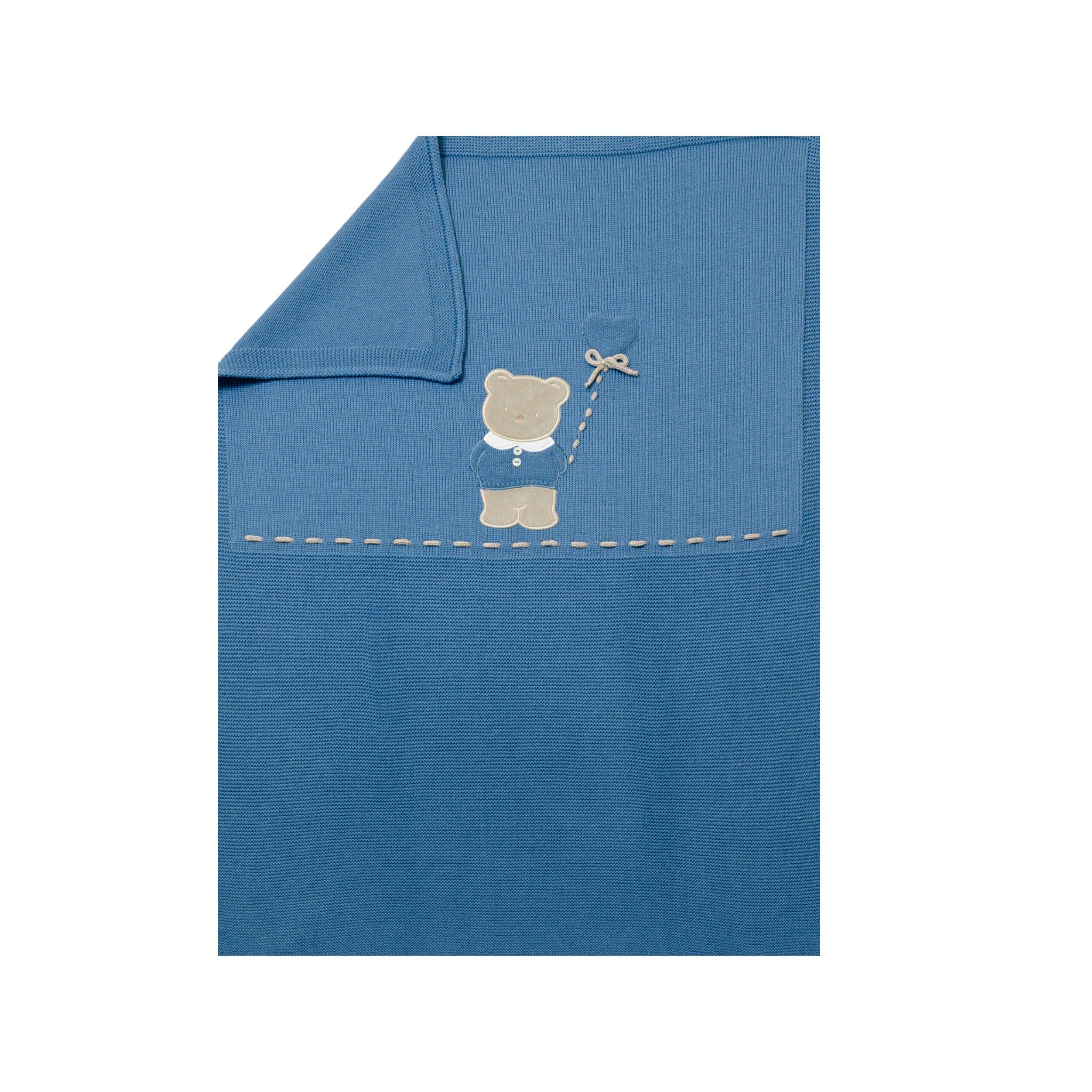 Coperta Teddy Bear Neonato AZZURRO TEDDY BEAR/140-A