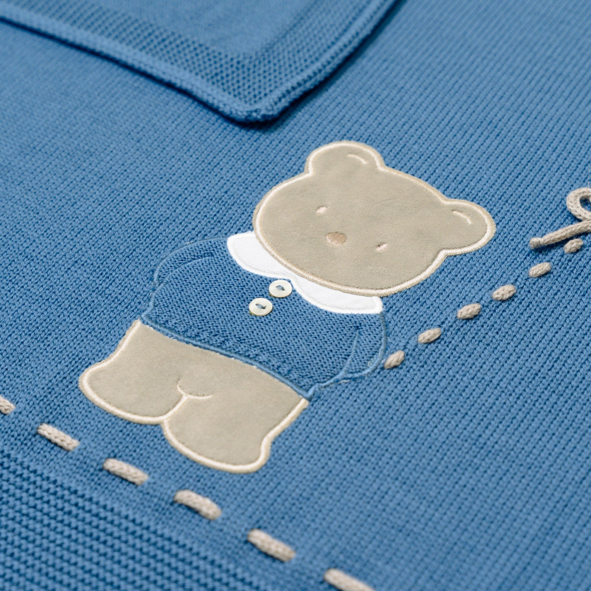 Coperta Teddy Bear Neonato AZZURRO TEDDY BEAR/140-A