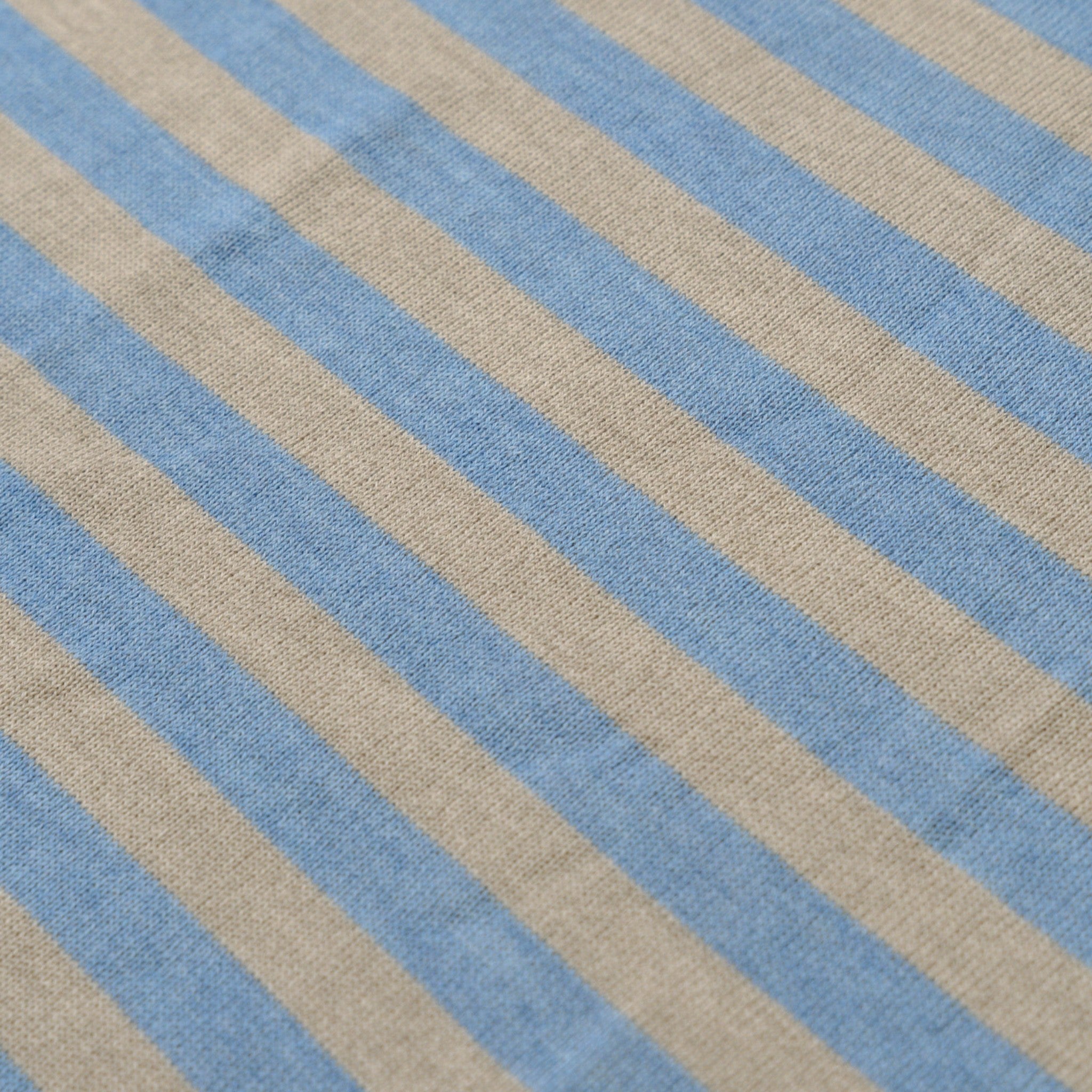 Coperta Azzurro Righe Pura Lana BABY LORD 109/A