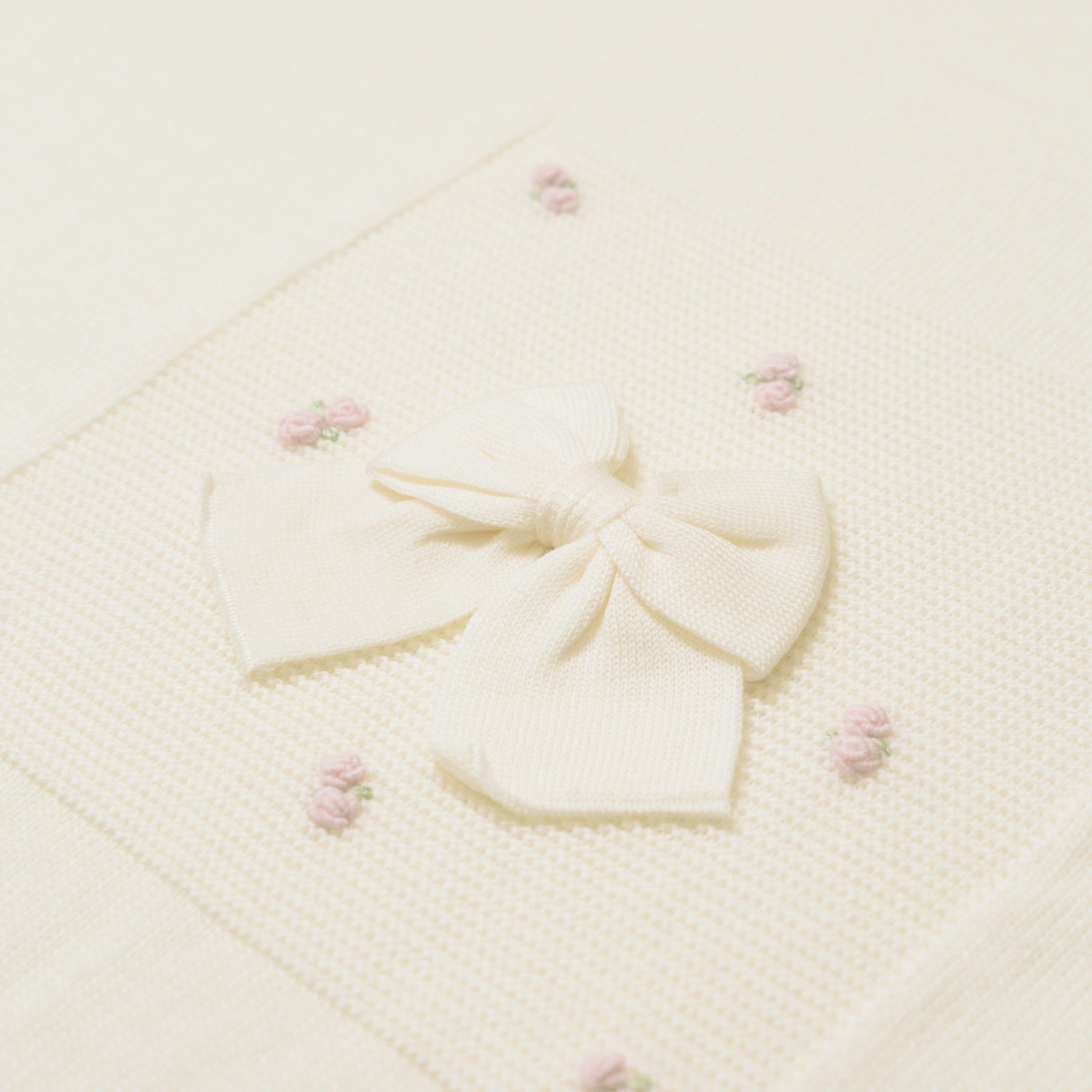 Coperta Roselline Neonata PANNA ROSELLINE/104