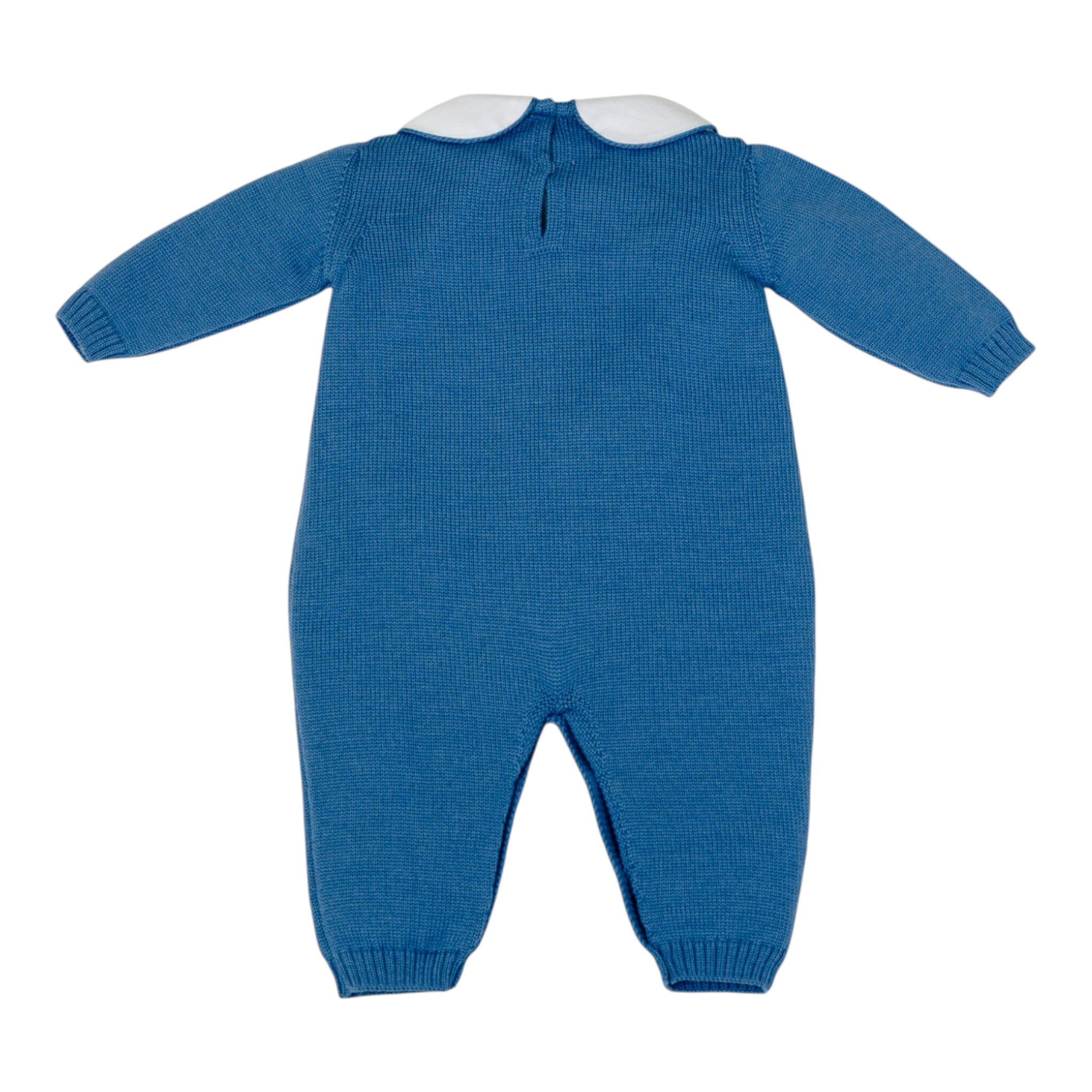 Tutina Azzurro Pura Lana BABY LORD TEDDY BEAR/321-A
