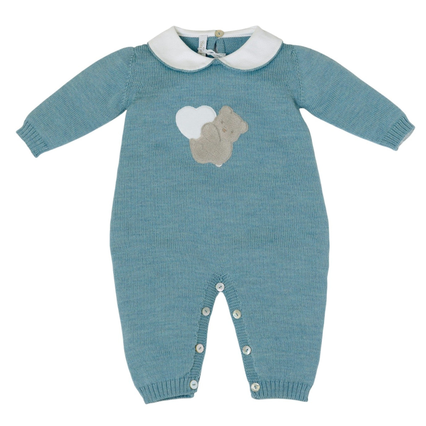 Tutina Teddy Love Neonato VERDE TEDDY LOVE 334