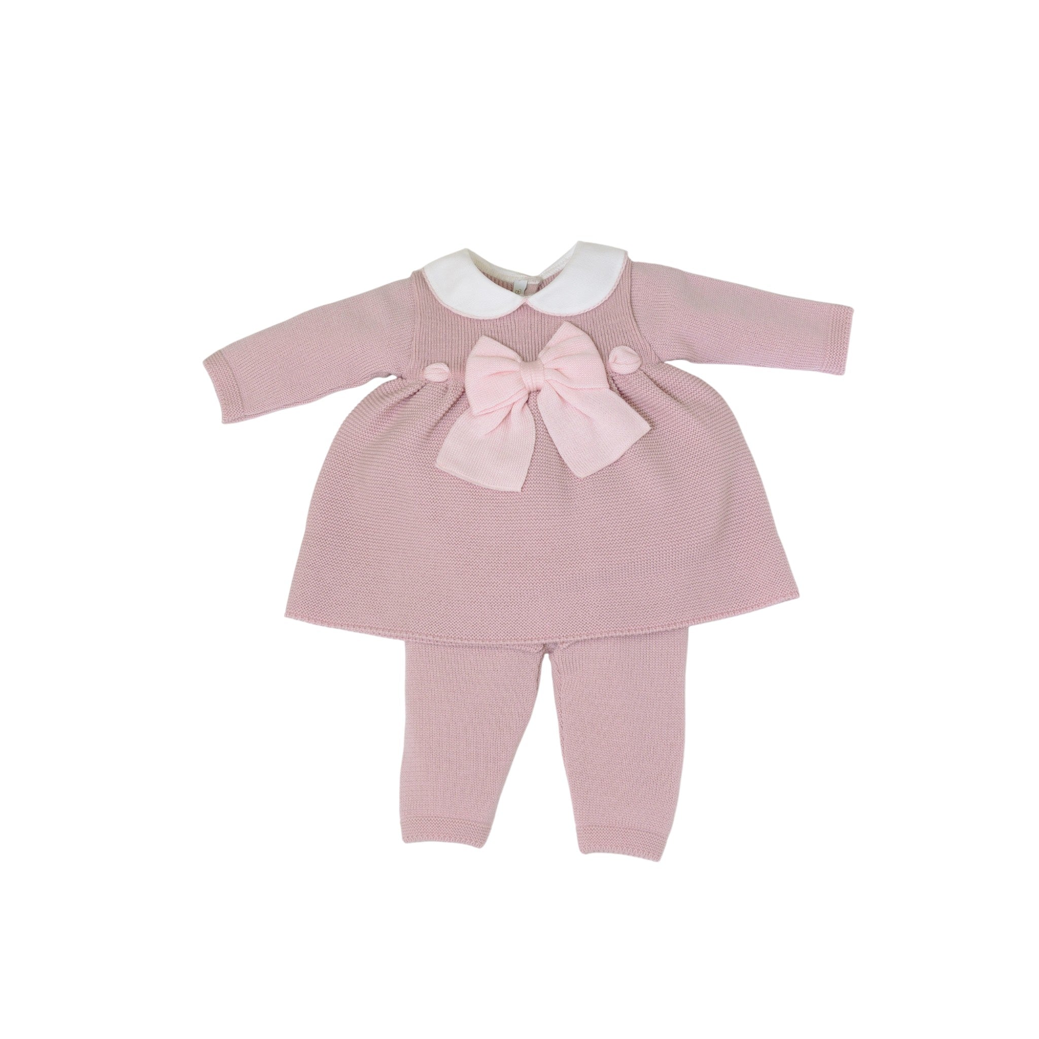 Completo nascita  Fiocco romantico Neonata Rosa FIOCCO/401