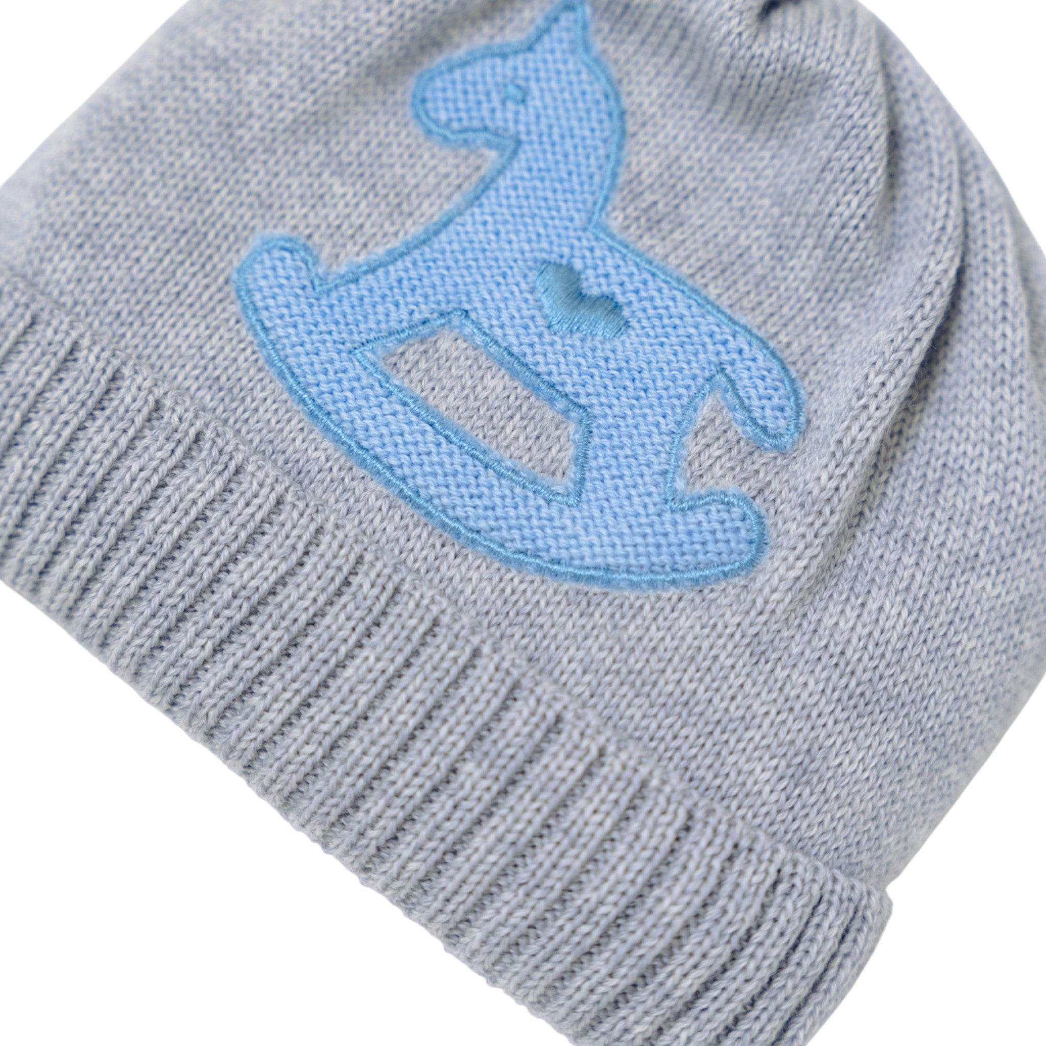Cuffia Cavallino a dondolo Neonato Grigio CAVALLINO/602