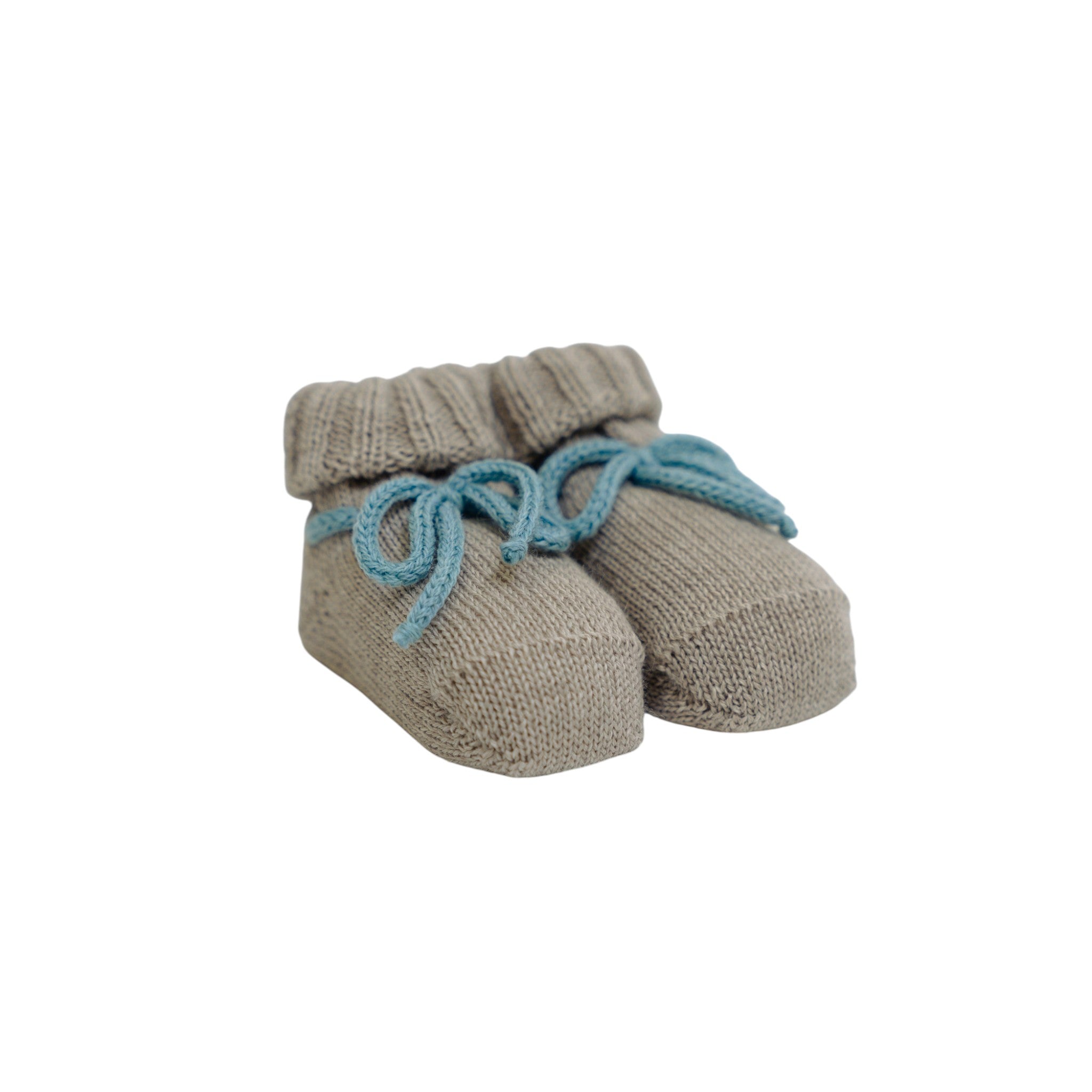Babbucce Tortora Pura Lana BABY LORD 706/E