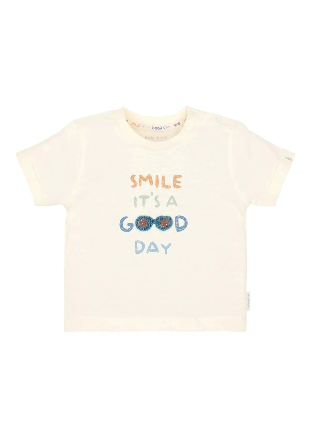 T-shirt Bimbo Panna CL26021130 by LITTLE DUTCH
