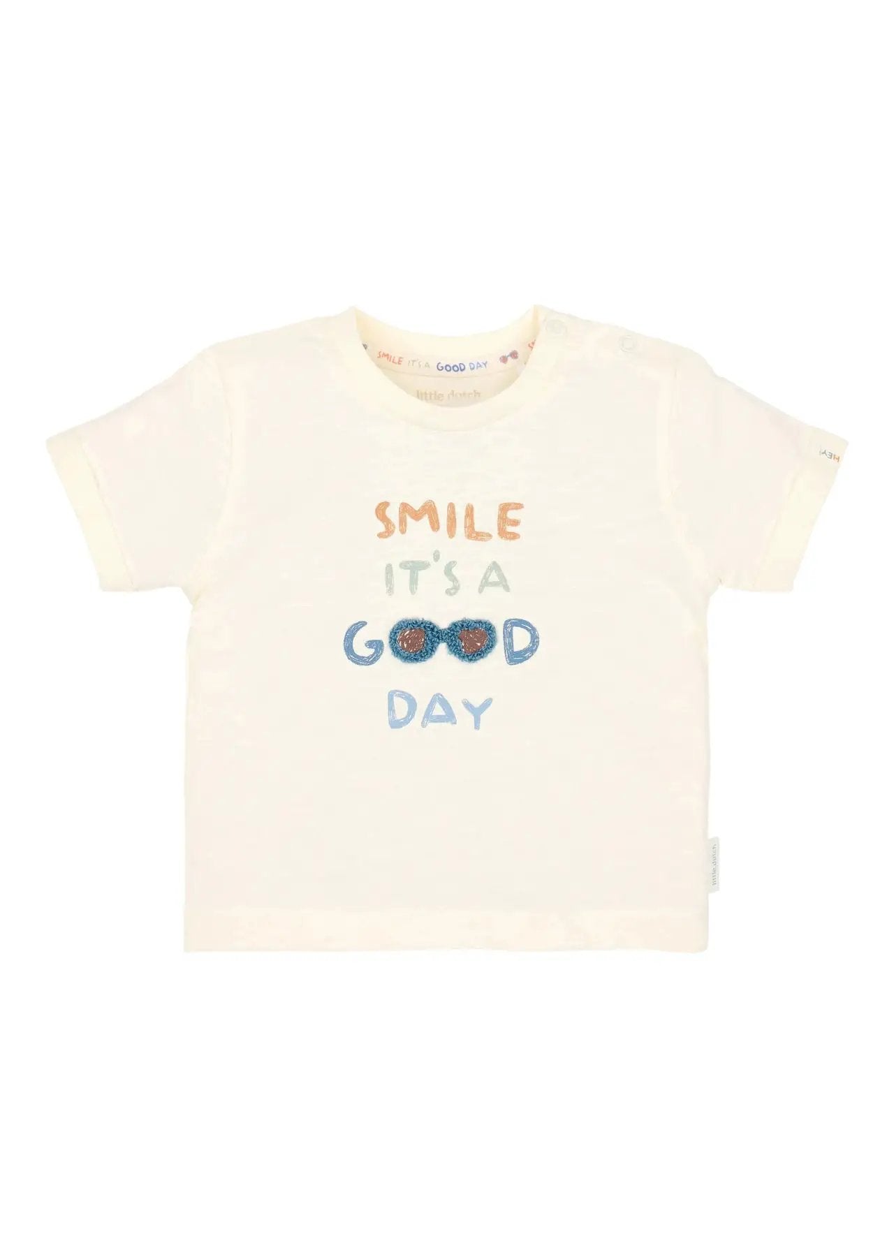 T-shirt Bimbo Panna CL26021130 by LITTLE DUTCH