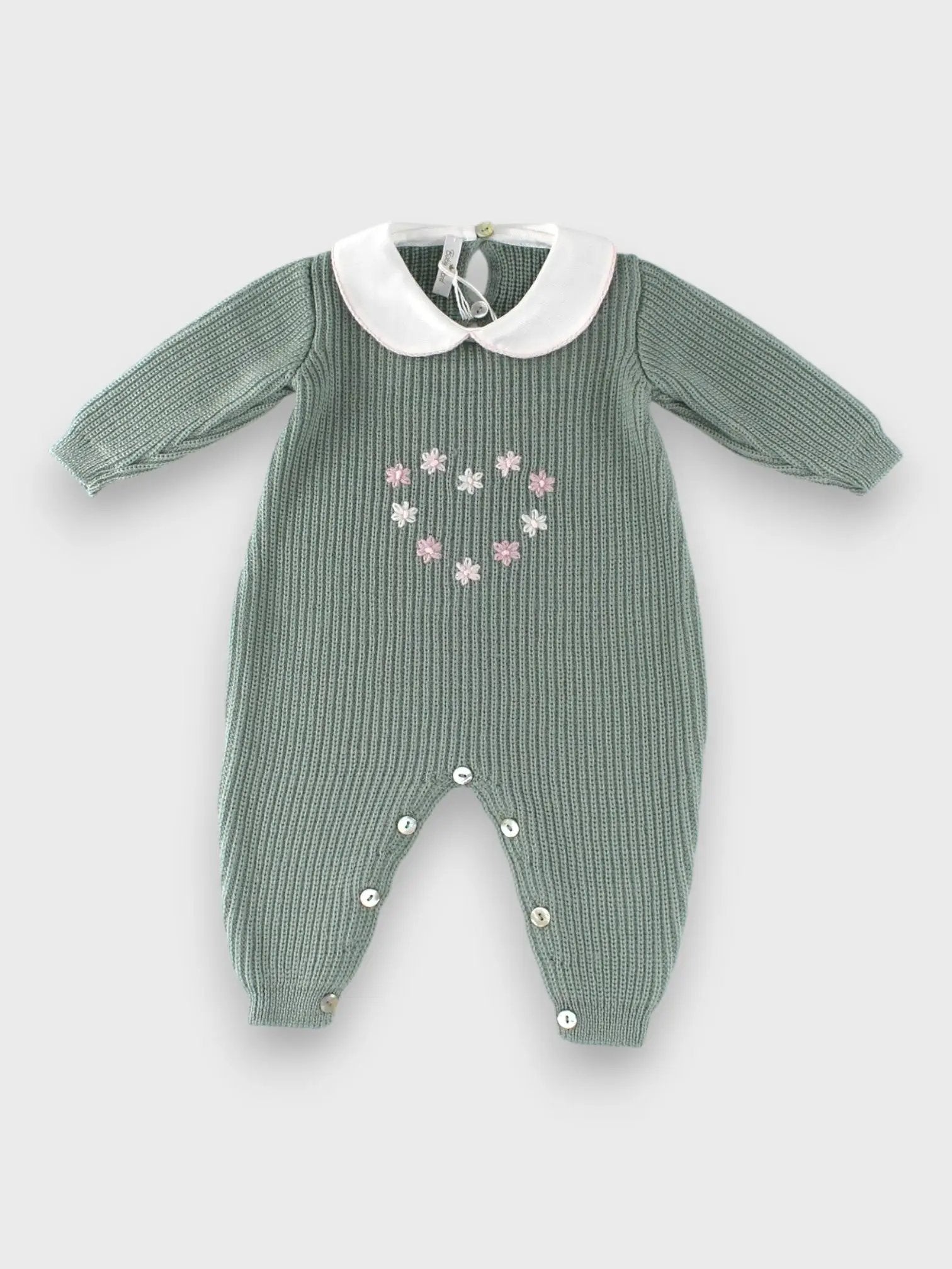 Tutina Neonata Verde DALIA 346/6231 by BABY LORD