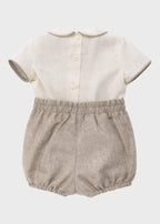 Completo Cerimonia Bimbo Beige 39820 by LILUS
