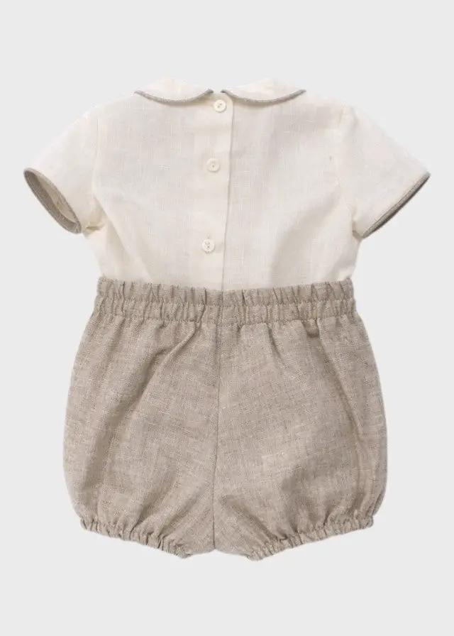 Completo Cerimonia Bimbo Beige 39820 by LILUS