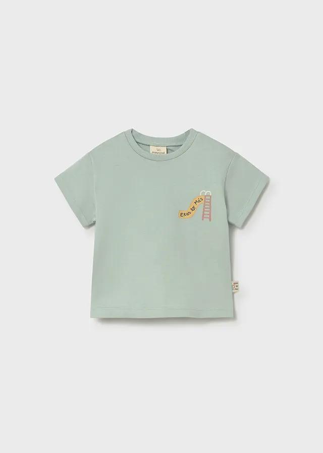 T-shirt Bimbo Verde 1077/52 by MAYORAL