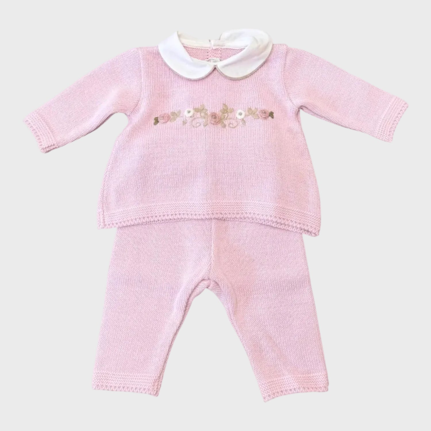 Completo nascita Neonata Rosa LV1109 by SARTORIA DEI PICCOLI