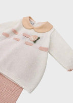 Completo nascita Neonata Arancione EB1219 by MARLU'
