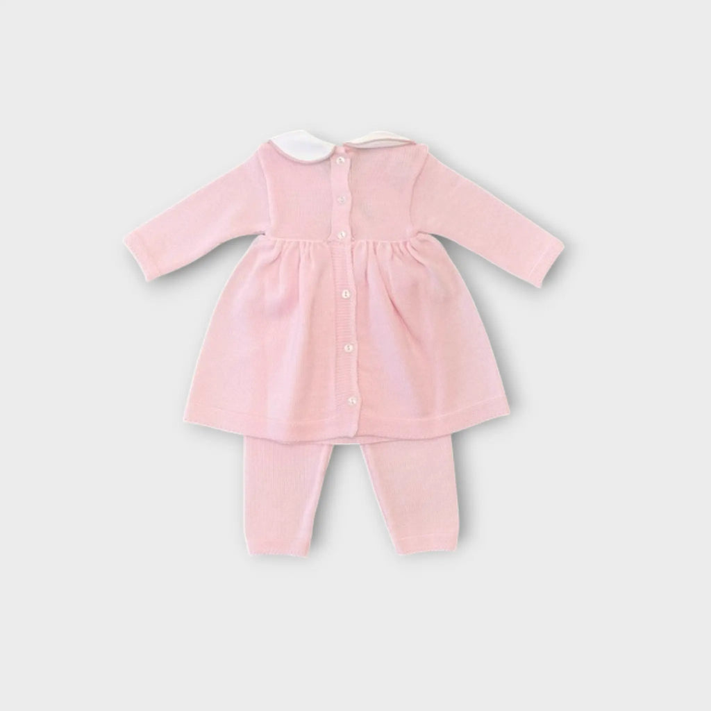 Completo nascita Neonata Rosa ROUCHES 403/R by BABY LORD