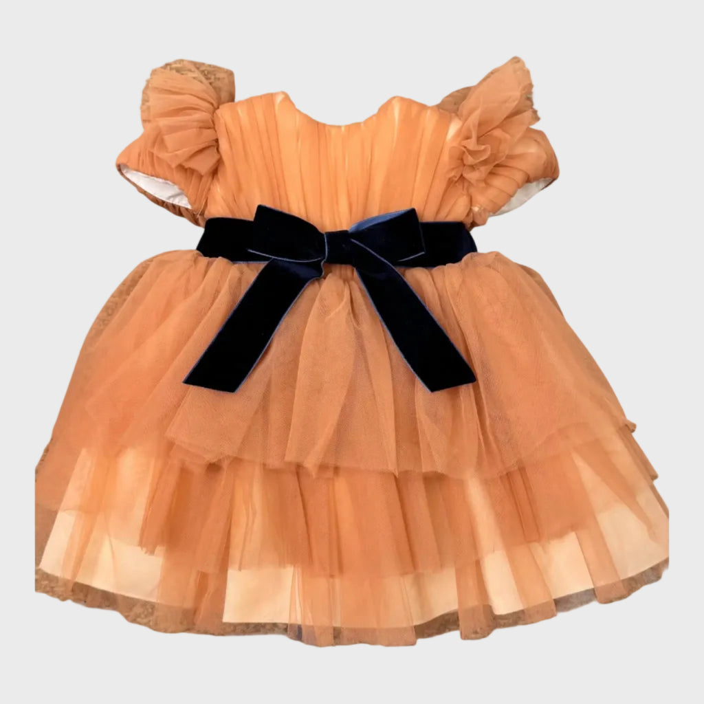 Abito Bimba Arancione GG33I by GUGU GAGA