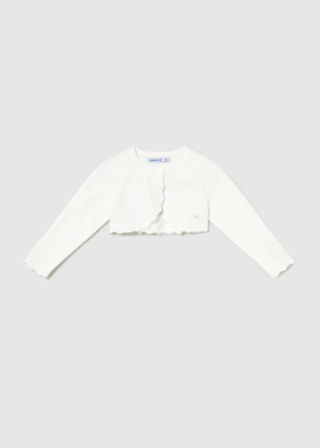 Giacca Bimba Ecru 306/84 by MAYORAL