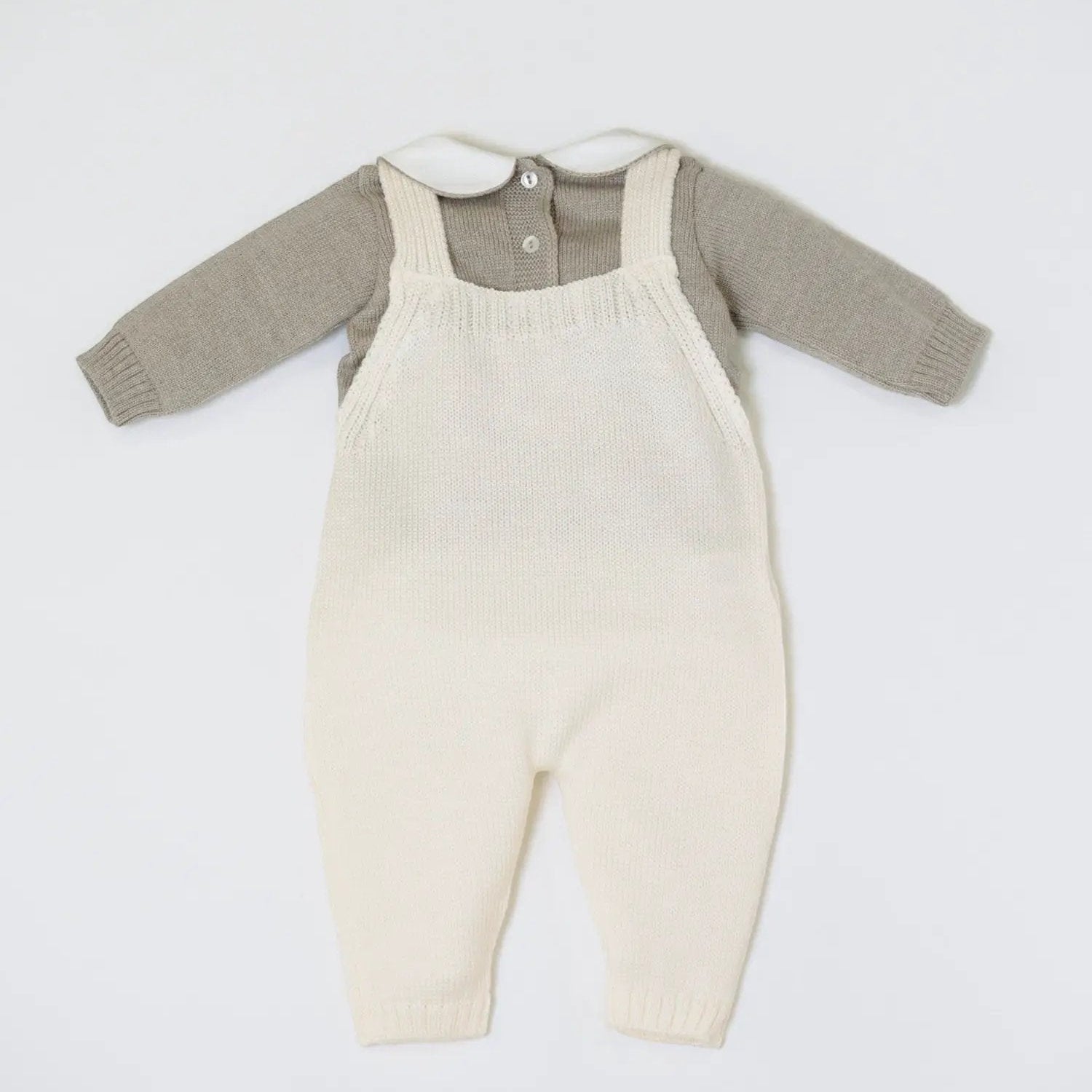 Completo nascita Neonato Panna BRAIDING 322M/P by BABY LORD