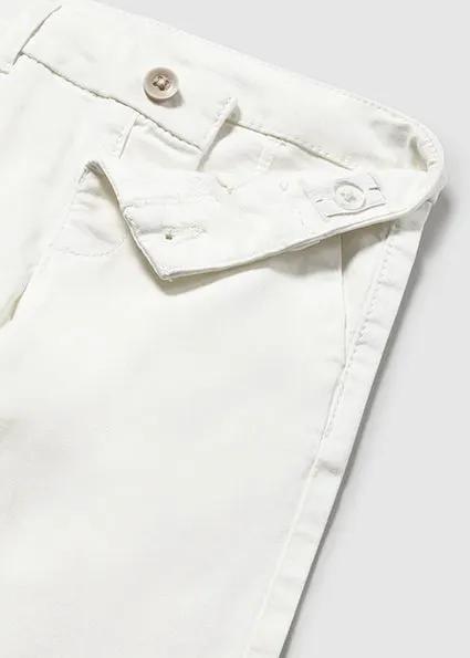 Pantaloni Bimbo Bianco 522/39 by MAYORAL