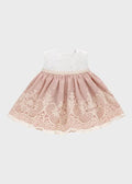 Abito Cerimonia Bimba Rosa 39102 by LILUS
