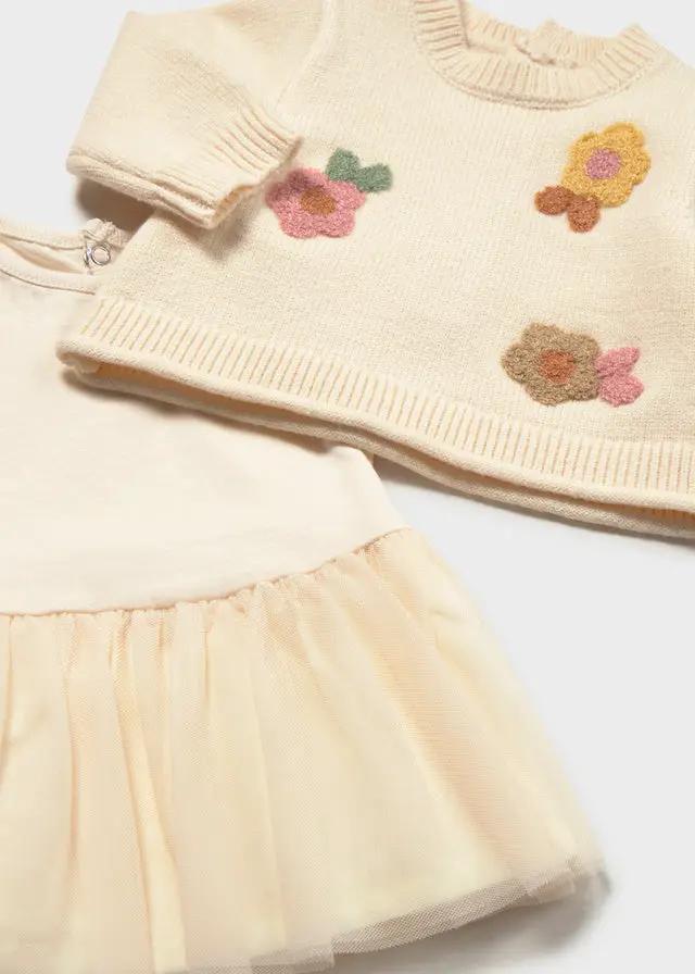 Abito Bimba Avorio 2820/92 by MAYORAL