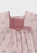 Abito Bimba Rosa ARCILLA 0044/25 by YOEDU