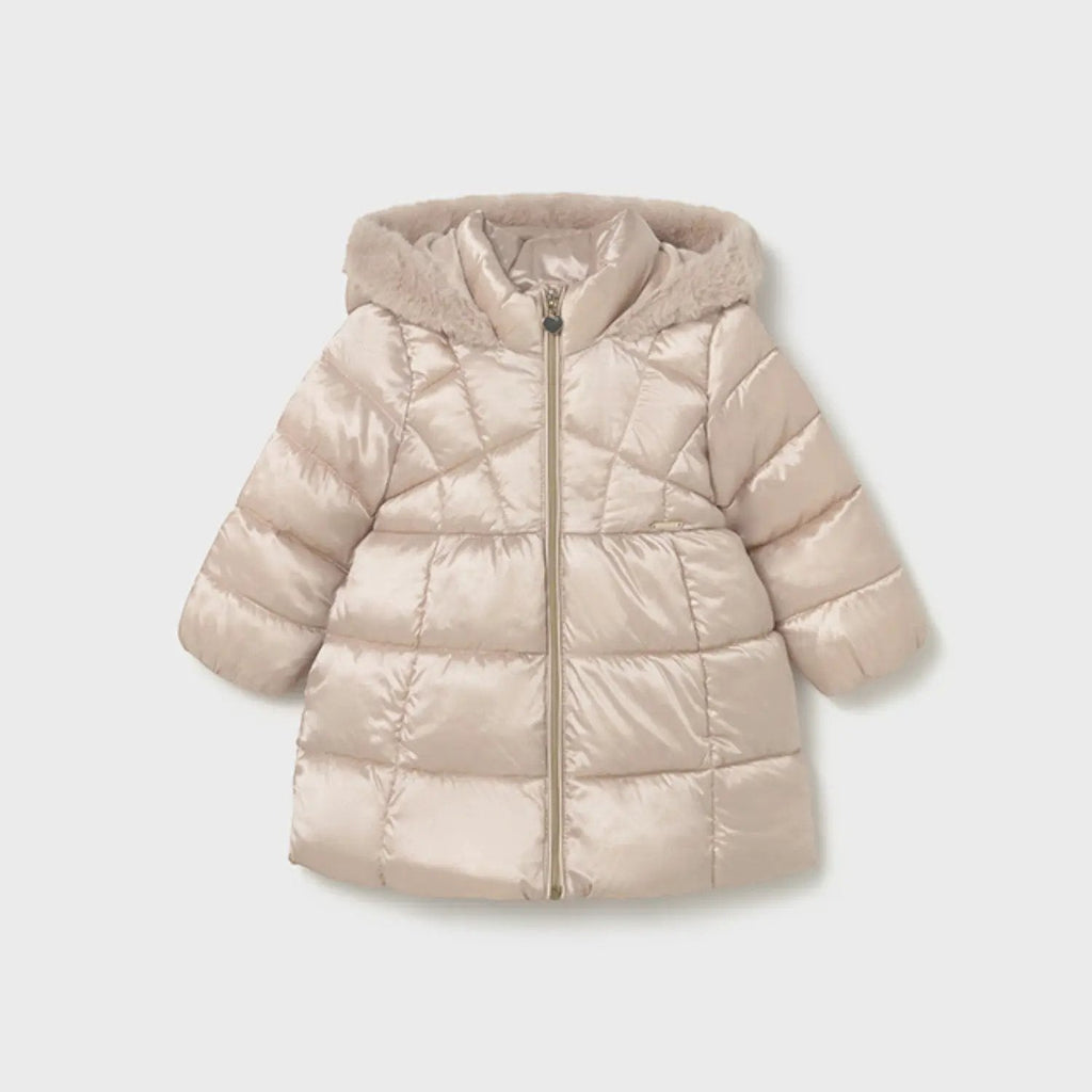 Cappotto Bimba Beige 2436/55 by MAYORAL