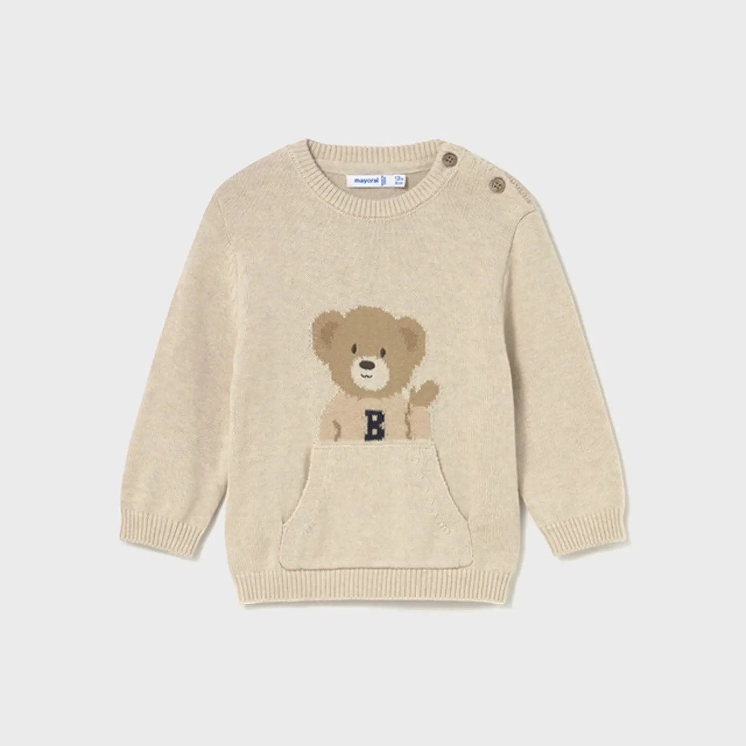 Maglia Bimbo Beige 2341/59 by MAYORAL