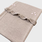 Coperta Neonata Beige ROUCHES 125 by BABY LORD