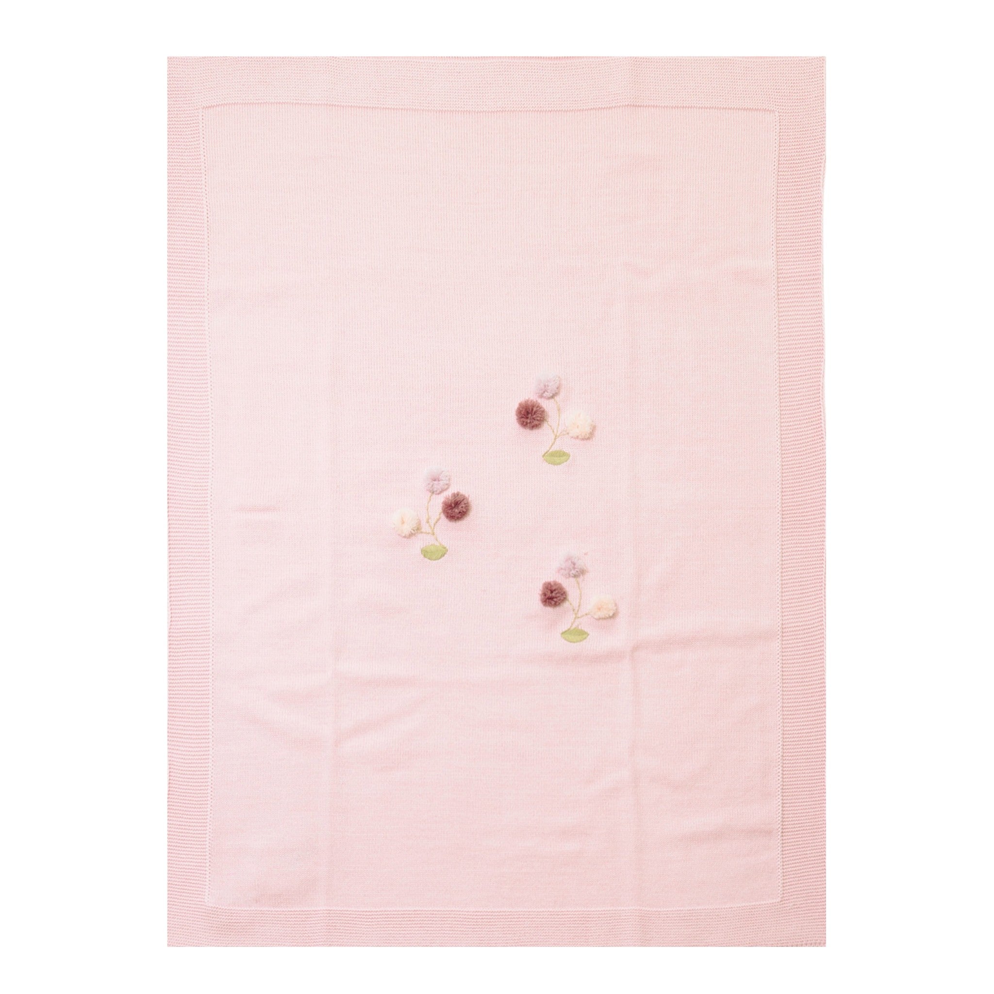 Copertina Neonata Misto Lana Rosa SARTORIA DEI PICCOLI (cod. LC1107)