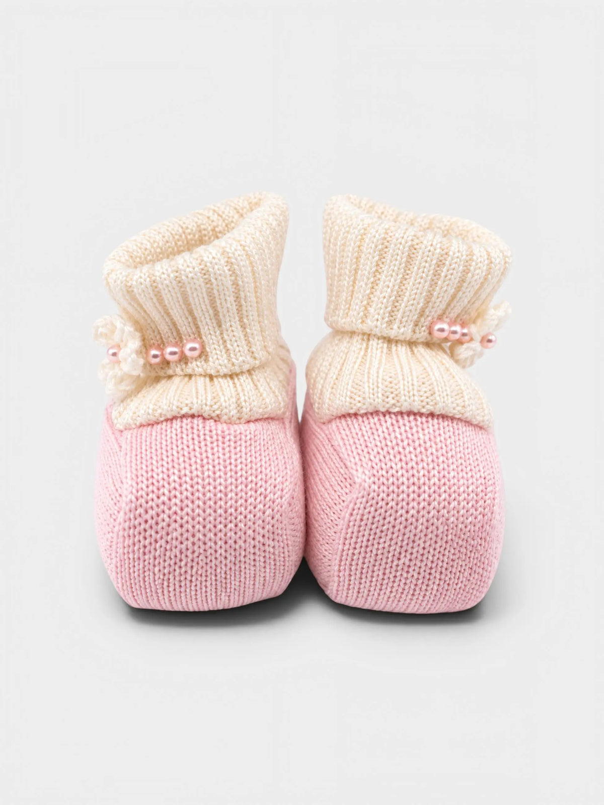 Babbucce Neonata Rosa 7771 Fiocco by BIMBALO'