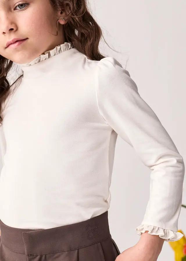 Maglia Bimba Bianco 5621/34 by ABEL & LULA