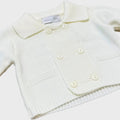 Giacca Cerimonia Bimbo Bianco 3/878 by PONTO POR PONTO